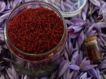 تصویر 2 از زعفران وحشی گیلان با رنگ طبیعی و ظاهر تمیز برای مصرف روزانه